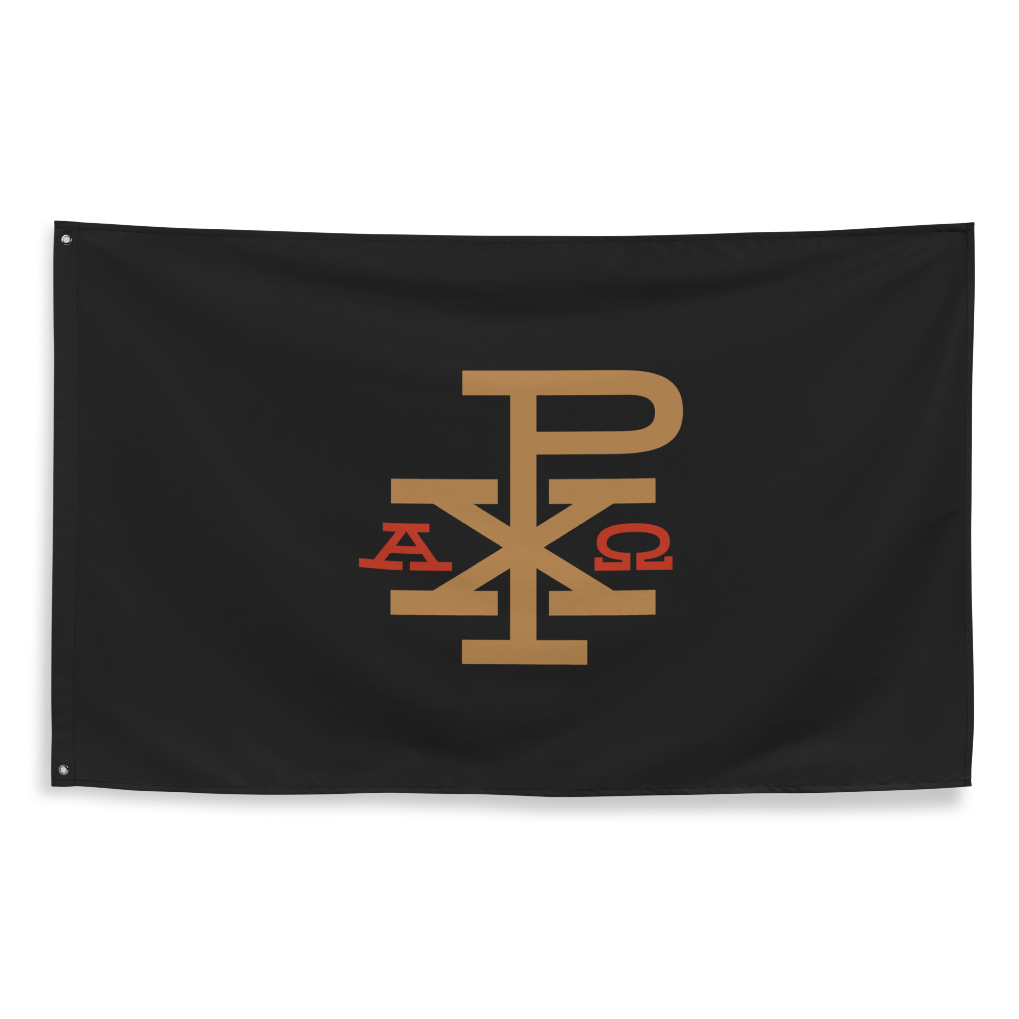 Alpha & Omega Chi Rho One-Sided Flag