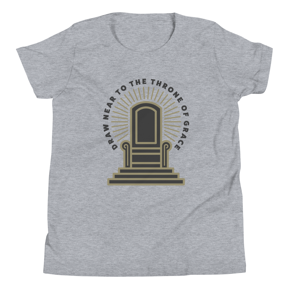 Throne of Grace Youth T-Shirt (Front Only)