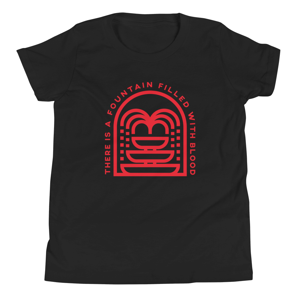 There Is A Fountain Youth T-Shirt (Red Front Only)