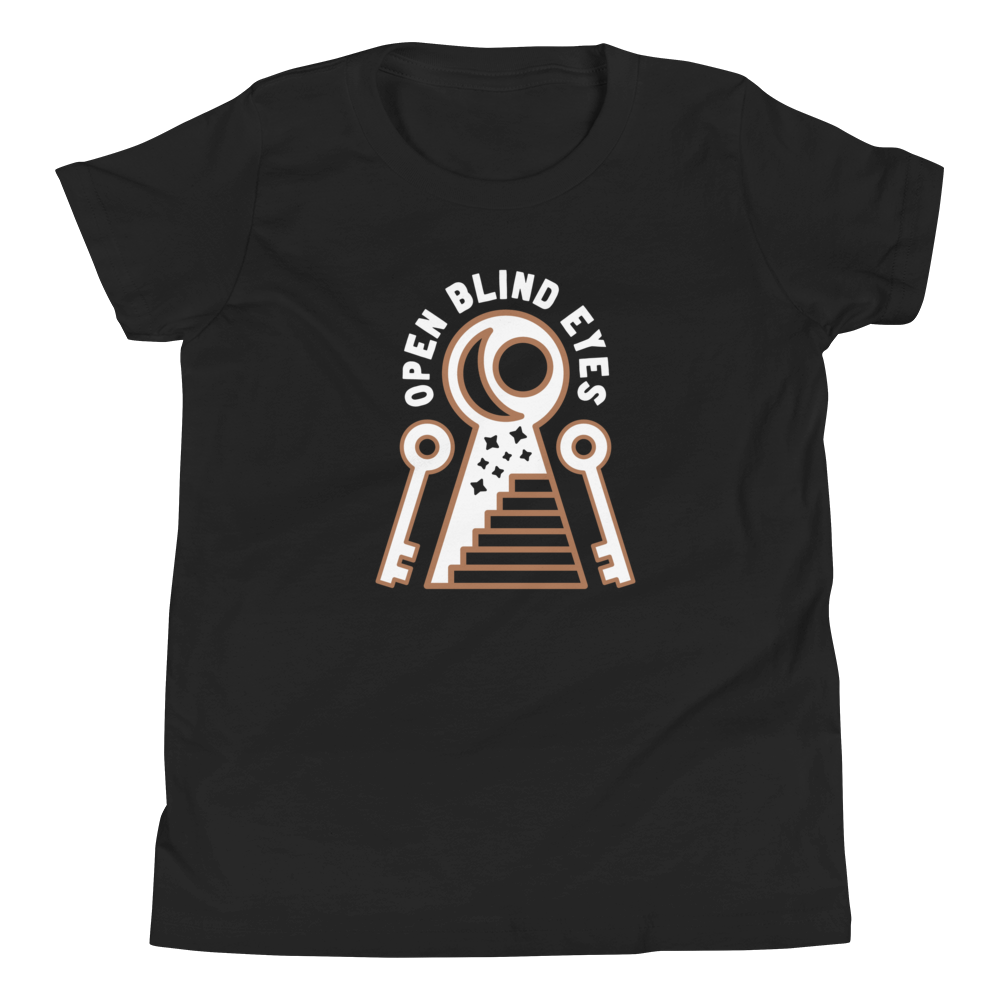 Open Blind Eyes Youth T-Shirt (Front Only)