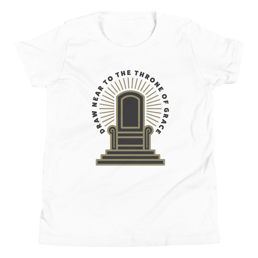 Throne of Grace Youth T-Shirt (Front Only)