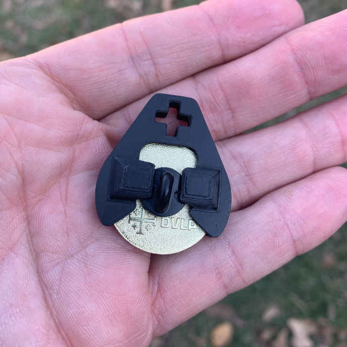 The Godfrey Pin Holder - for all 1" Rounds from DVLP