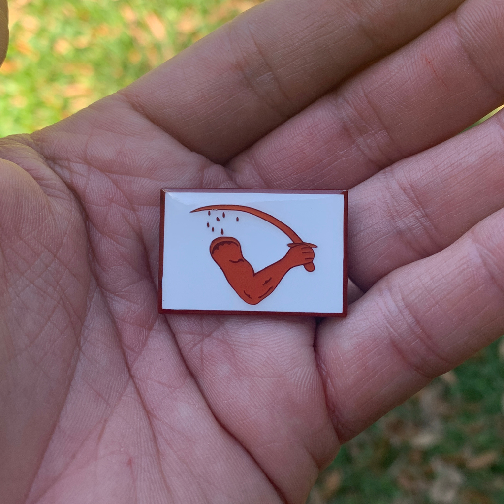 Goliad Flag - 1.25" pin