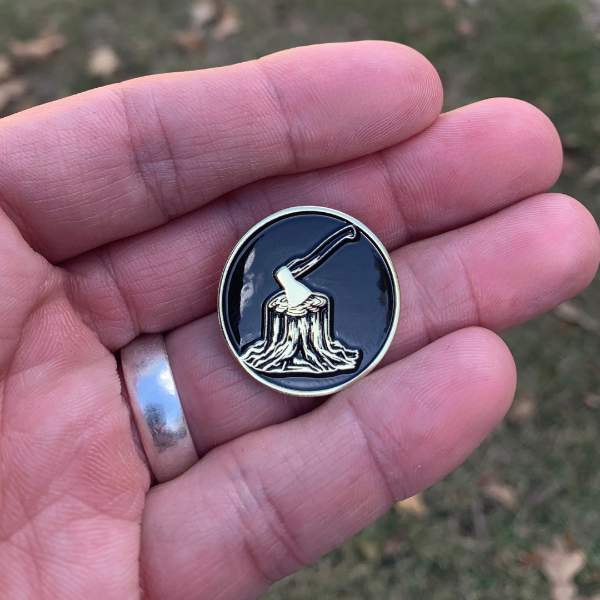 No Quarter St. Boniface Pin - 1"