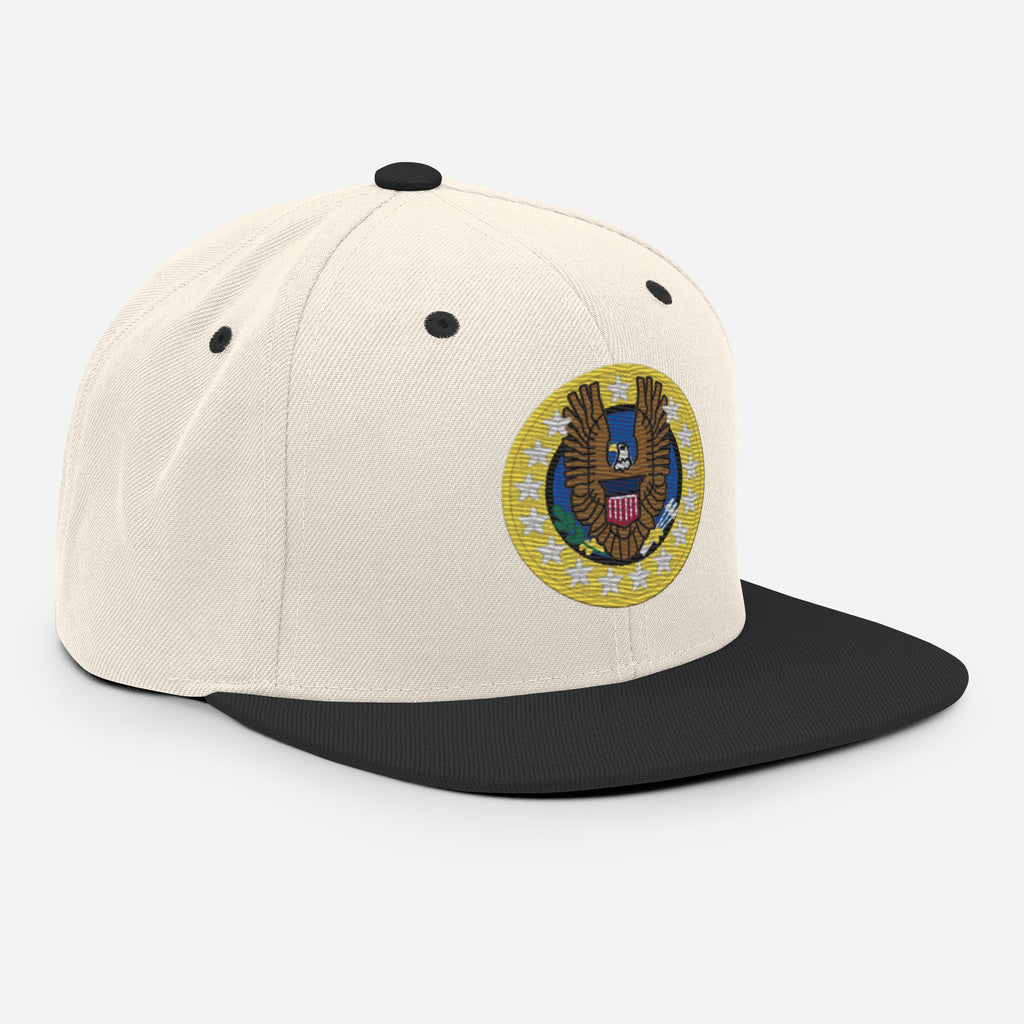 Native Americans Beware Snapback Hat (Seal Only)