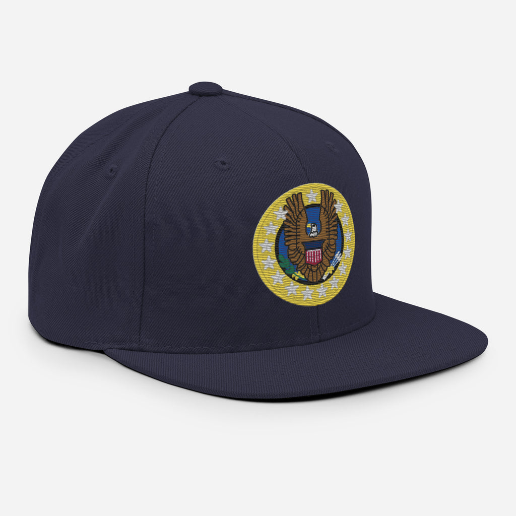 Native Americans Beware Snapback Hat (Seal Only)
