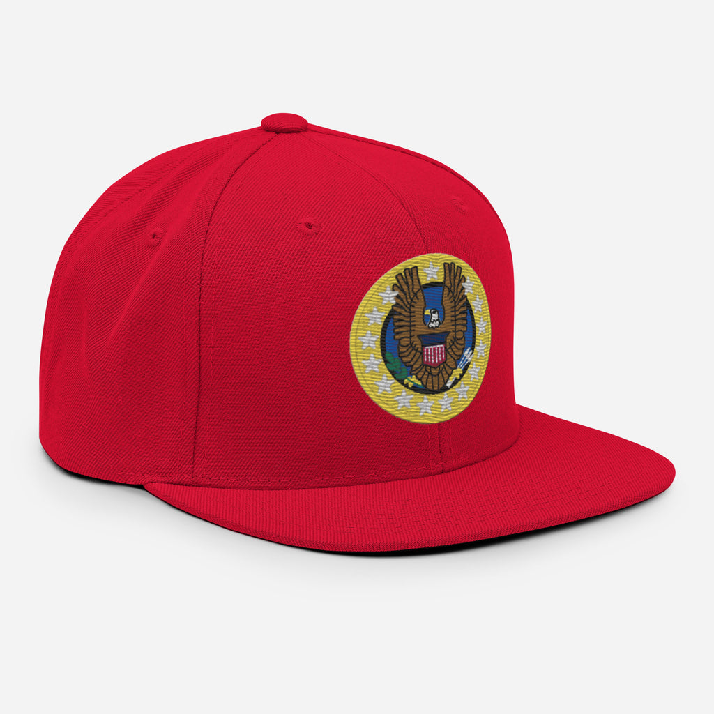 Native Americans Beware Snapback Hat (Seal Only)