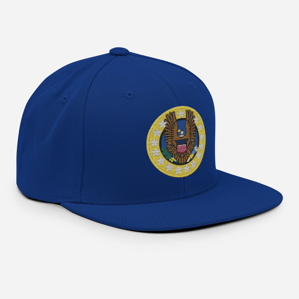Native Americans Beware Snapback Hat (Seal Only)
