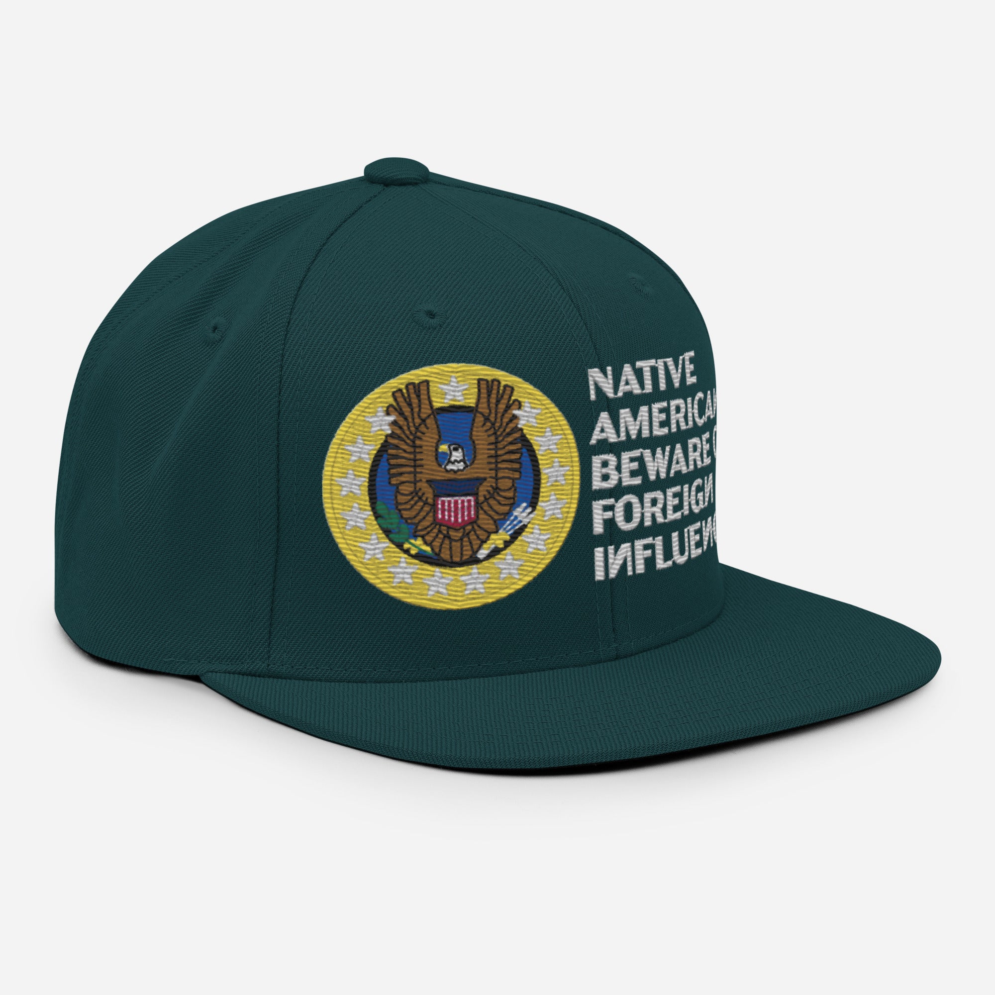 Native Americans Beware Snapback Hat