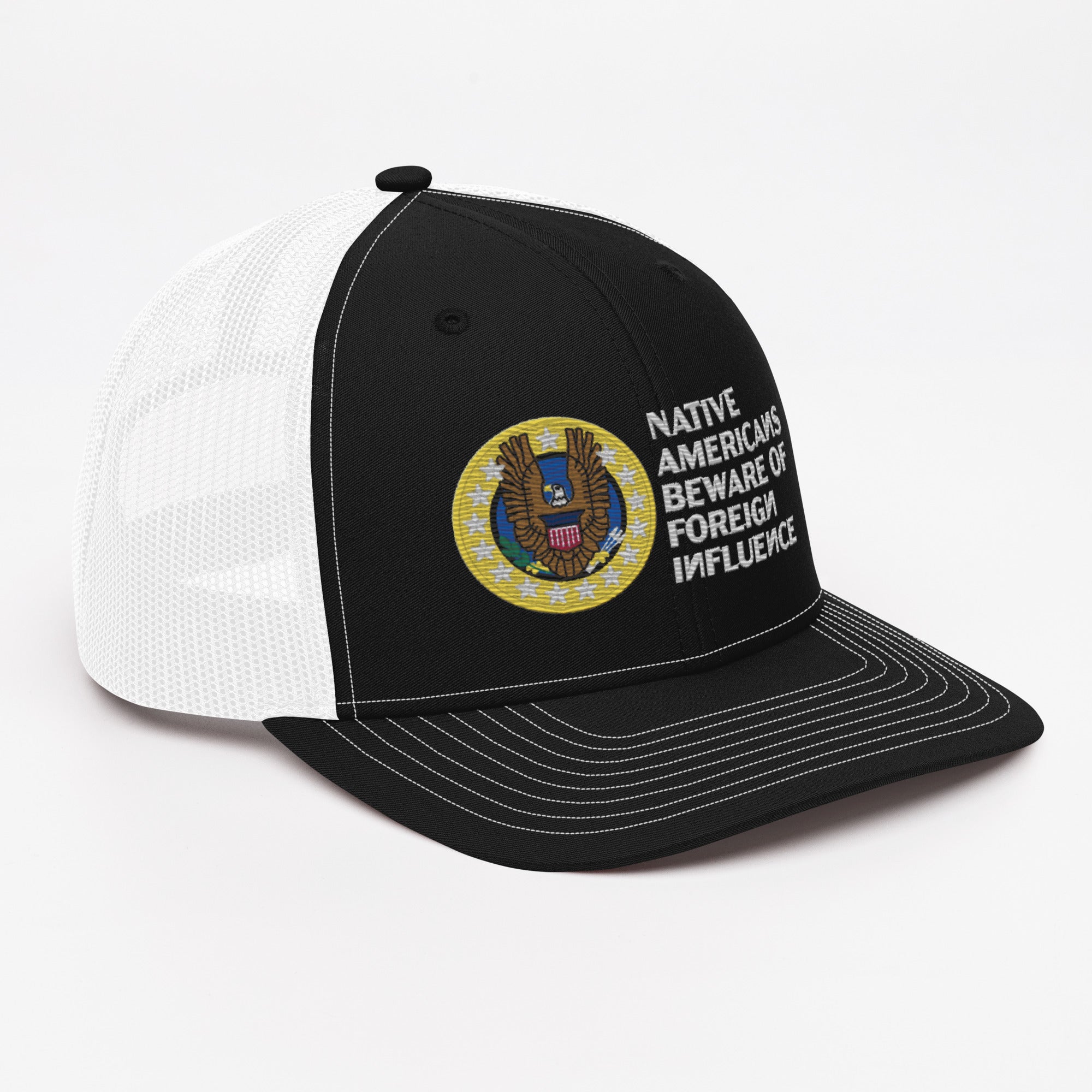 Native Americans Beware Richardson Trucker Hat