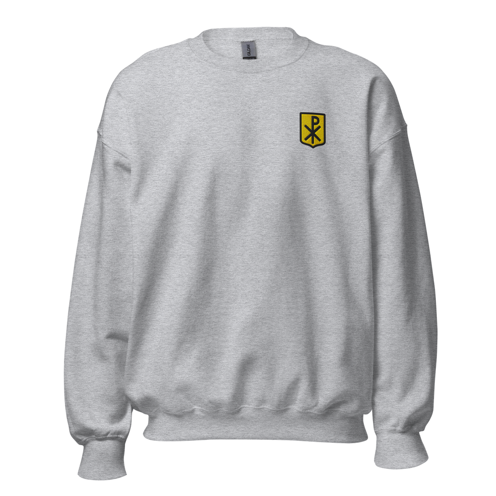 Che Rho Design Violet Chi Rho Sweatshirt – Christendom Designs