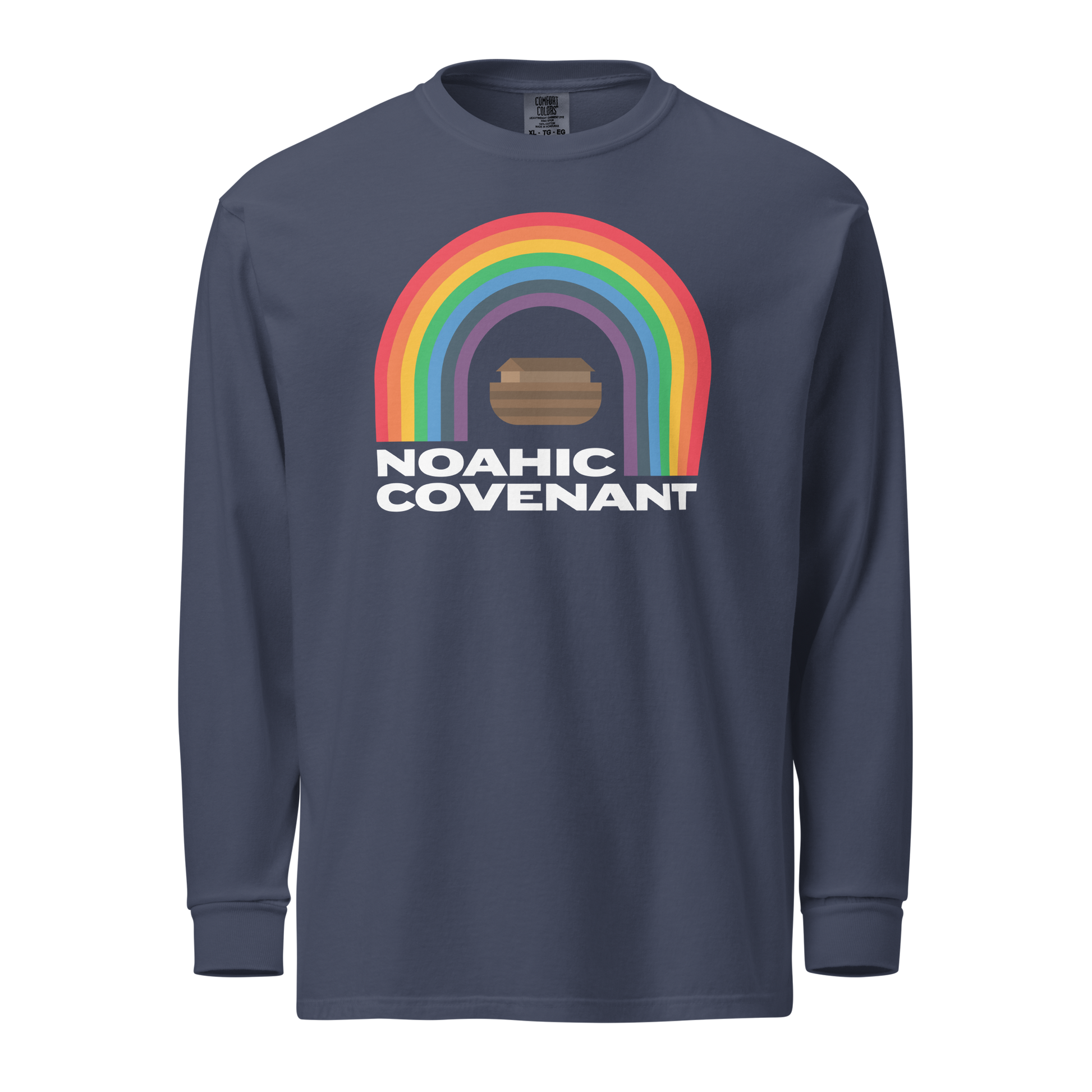 Noahic Covenant Long Sleeve Shirt (Comfort Colors)