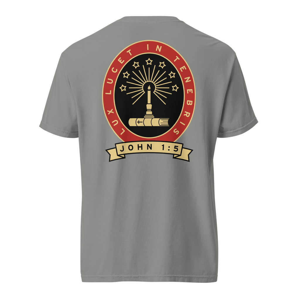 ★LMOOD★ LESISDANCE Comfort T-shirt 2 COLOR Lux Lucet In Tenebris T-Shirt (Comfort Colors) – Christendom