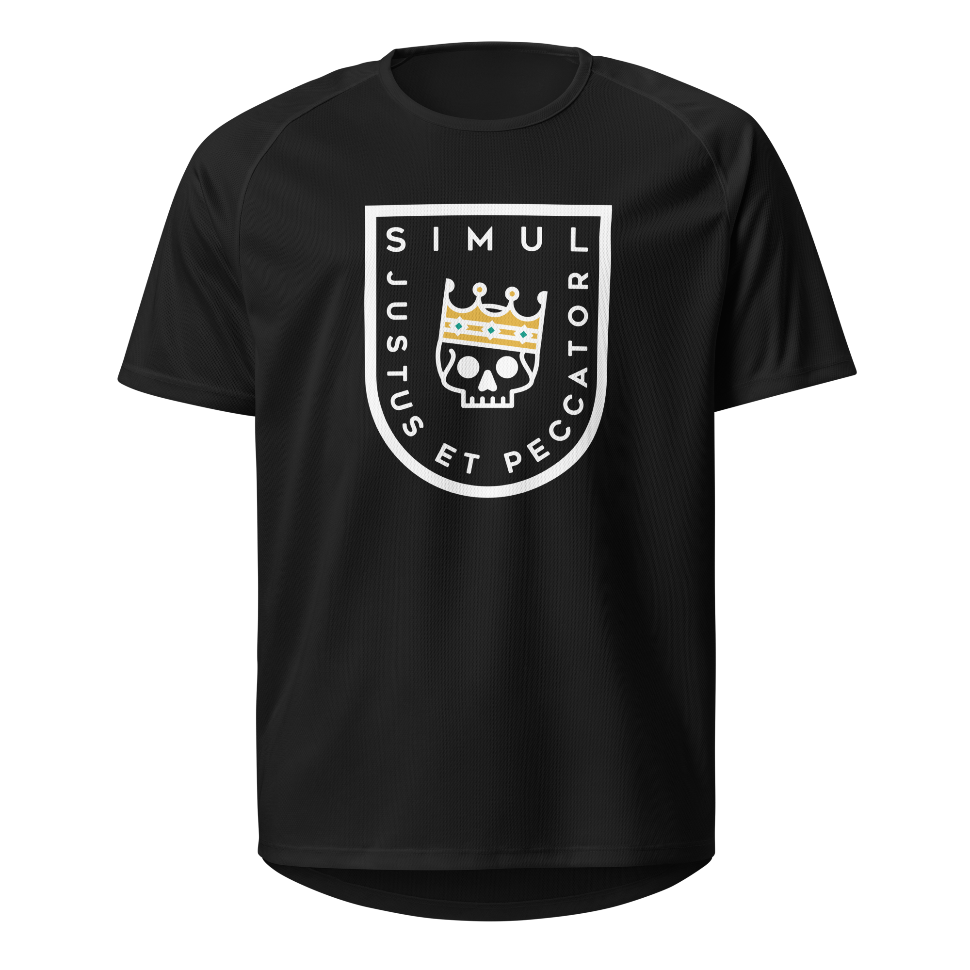 Simul Justus et Peccator Active T-Shirt