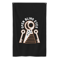Open Blind Eyes One-Sided Flag