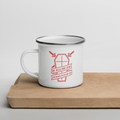 Be Killing Sin 12oz Enamel Mug - 1689 Designs
