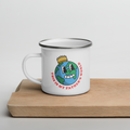My Father's World 12oz Enamel Mug - 1689 Designs