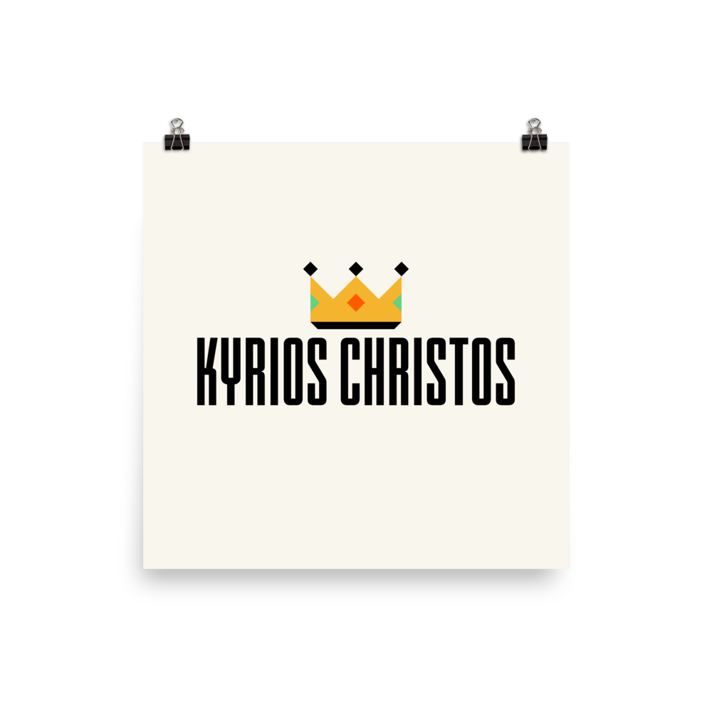 Kyrios Christos Print