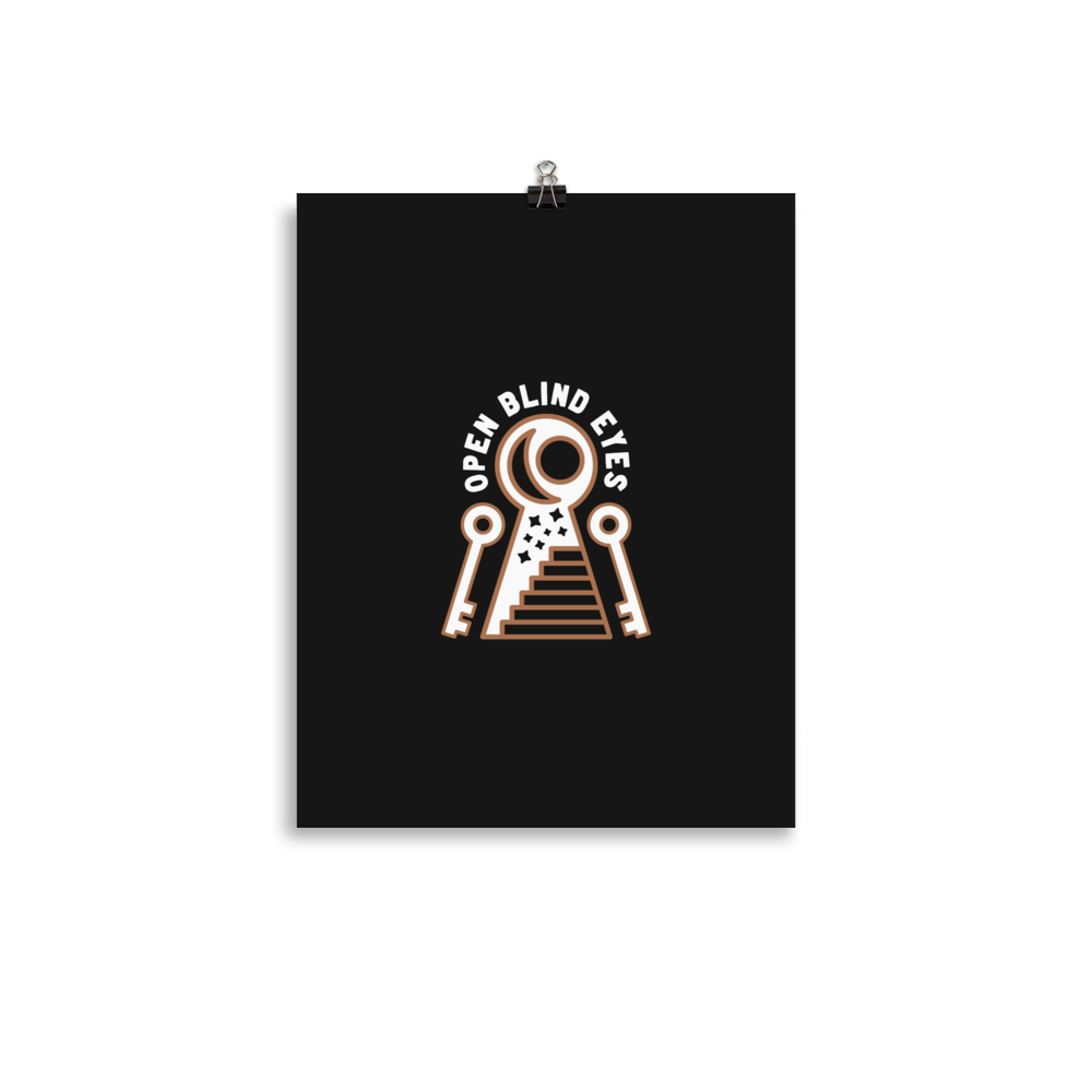 Open Blind Eyes Print
