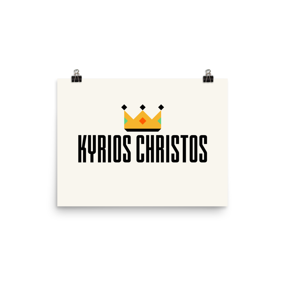 Kyrios Christos Print