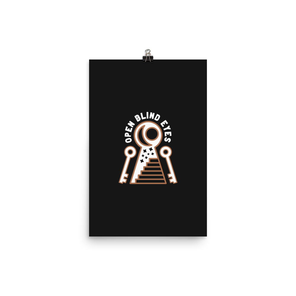 Open Blind Eyes Print