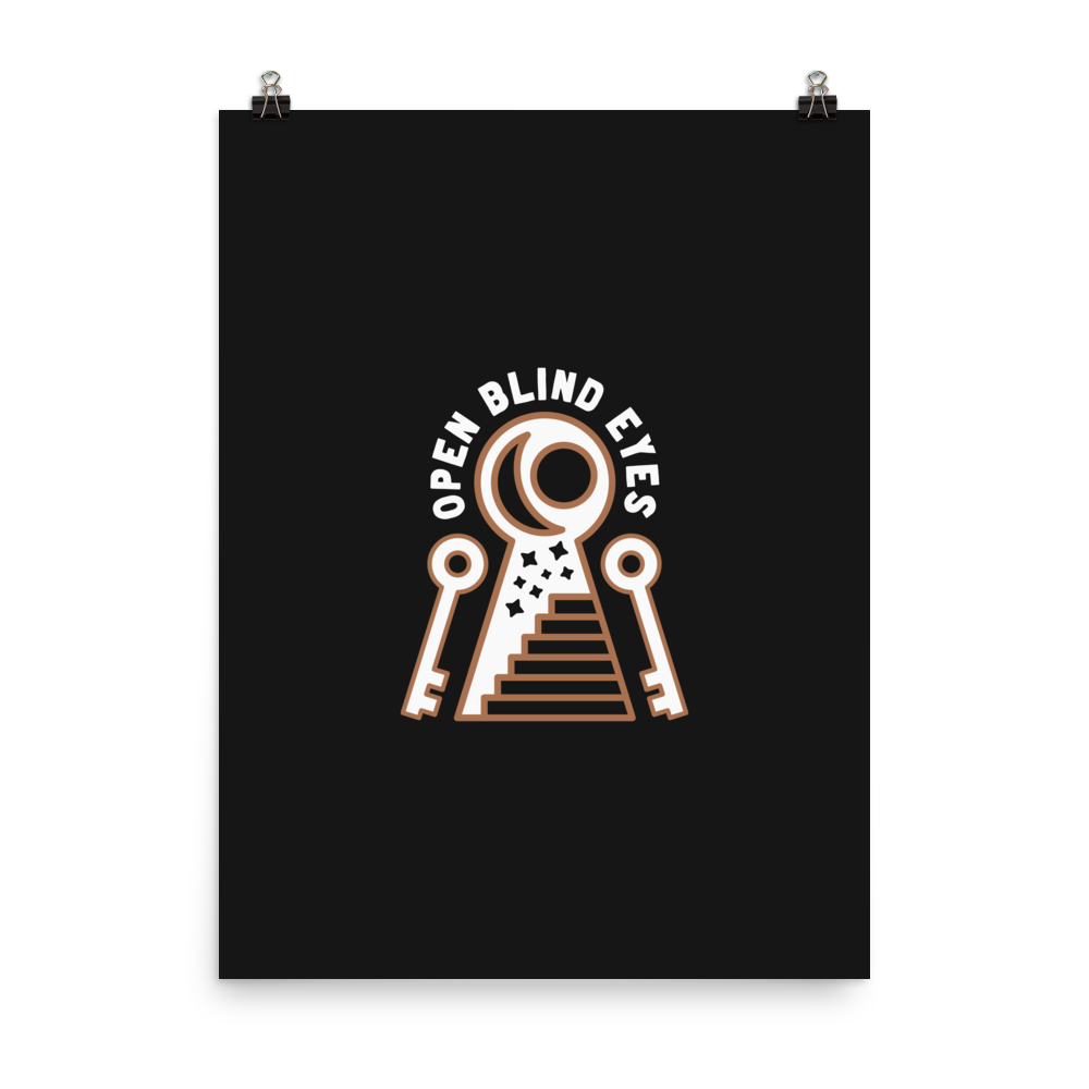 Open Blind Eyes Print