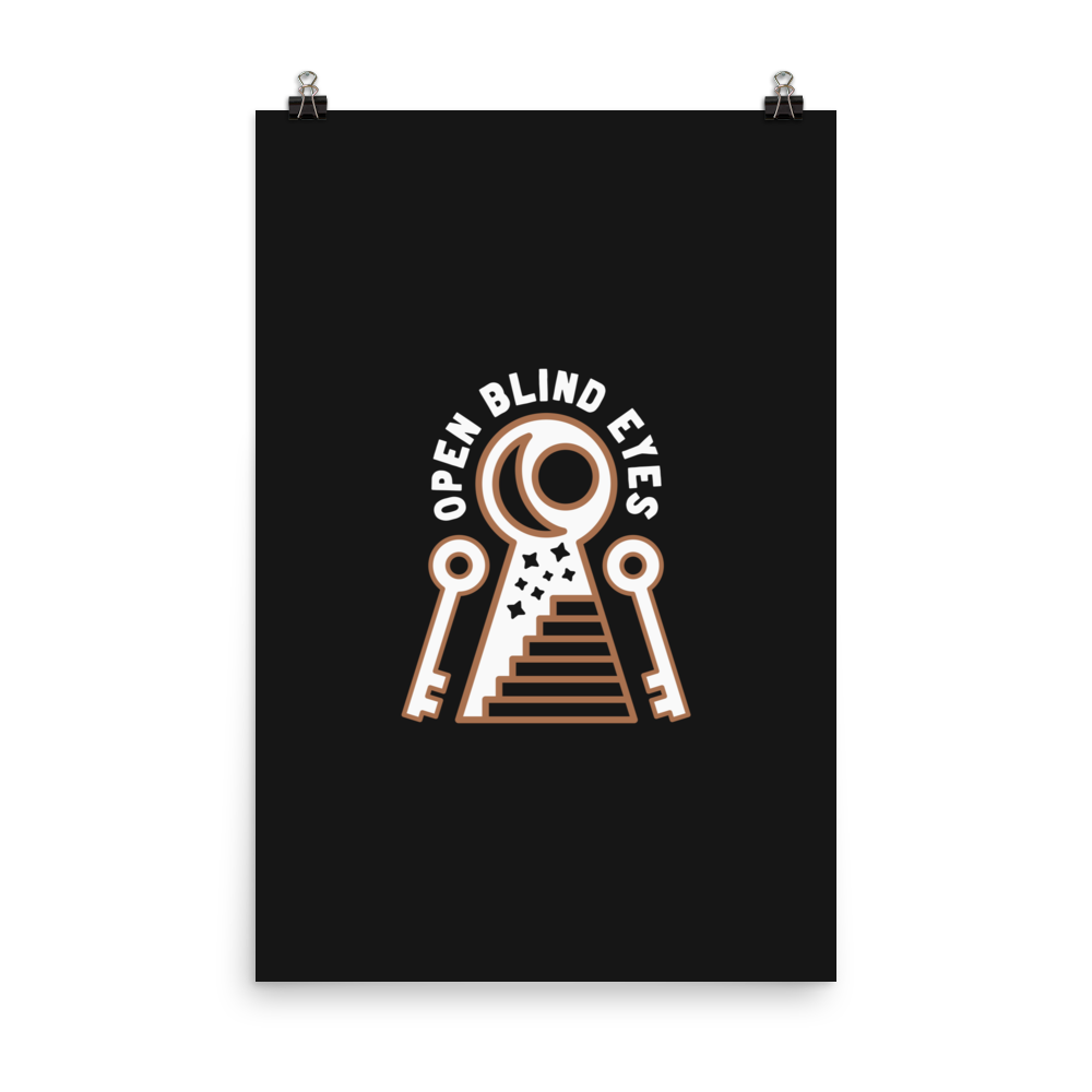 Open Blind Eyes Print