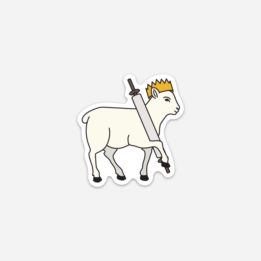 Prophet Model Sticker Prophet, Priest, & King Sticker – Christendom Designs