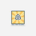 Soli Deo Gloria Sticker