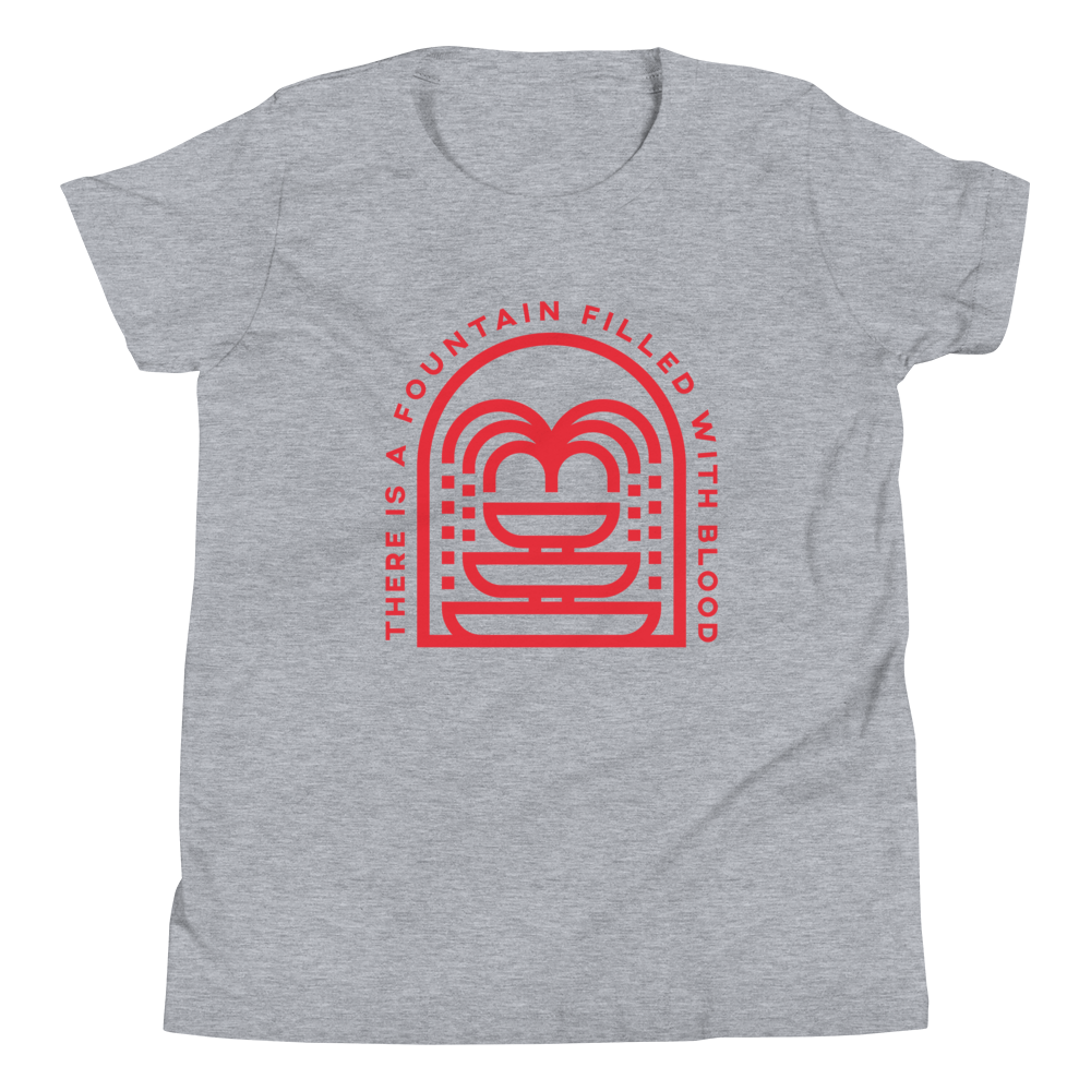There Is A Fountain Youth T-Shirt (Red Front Only)