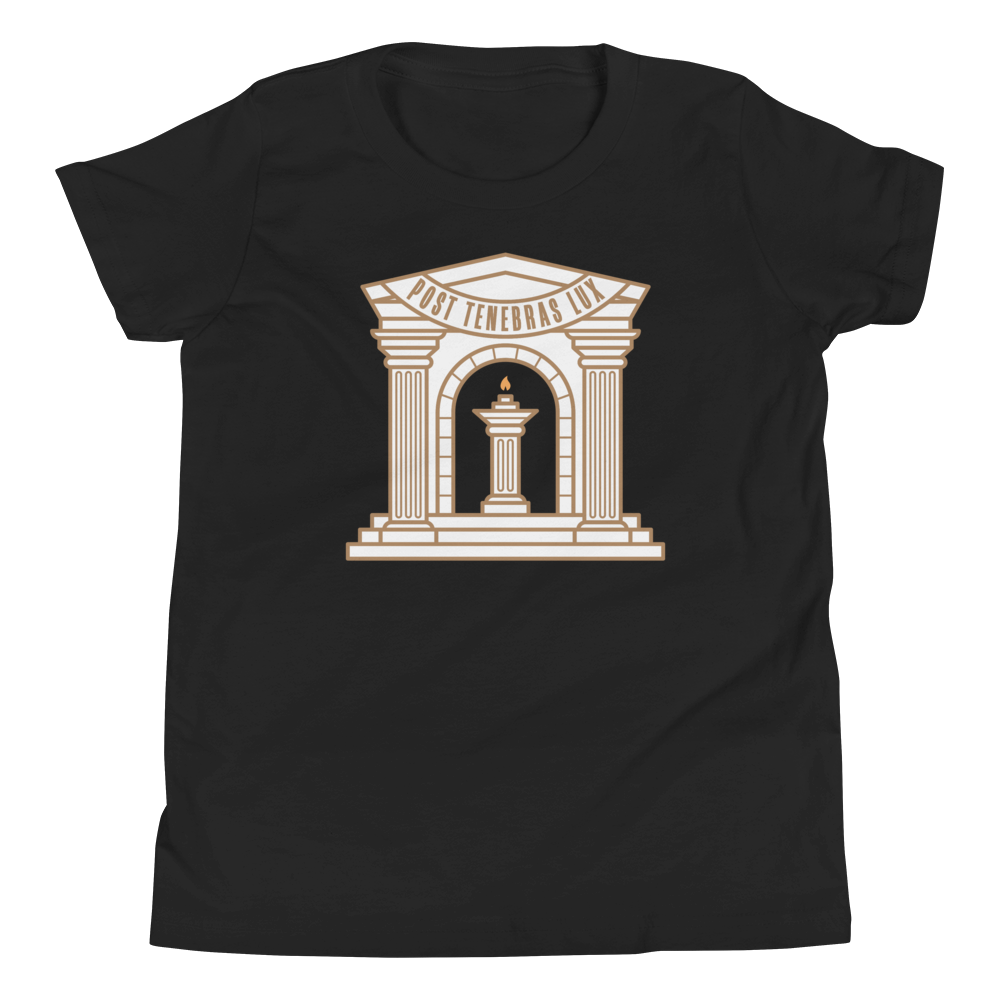 Post Tenebras Lux Youth T-Shirt (Front Only)