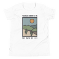 Path of Life (Front Only) Youth T-Shirt - 1689 Designs