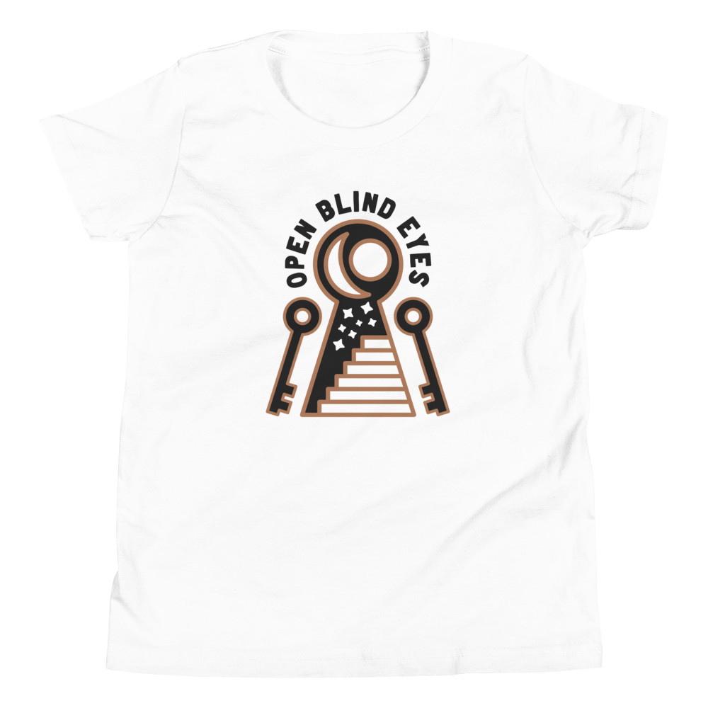 Open Blind Eyes Youth T-Shirt (Front Only)